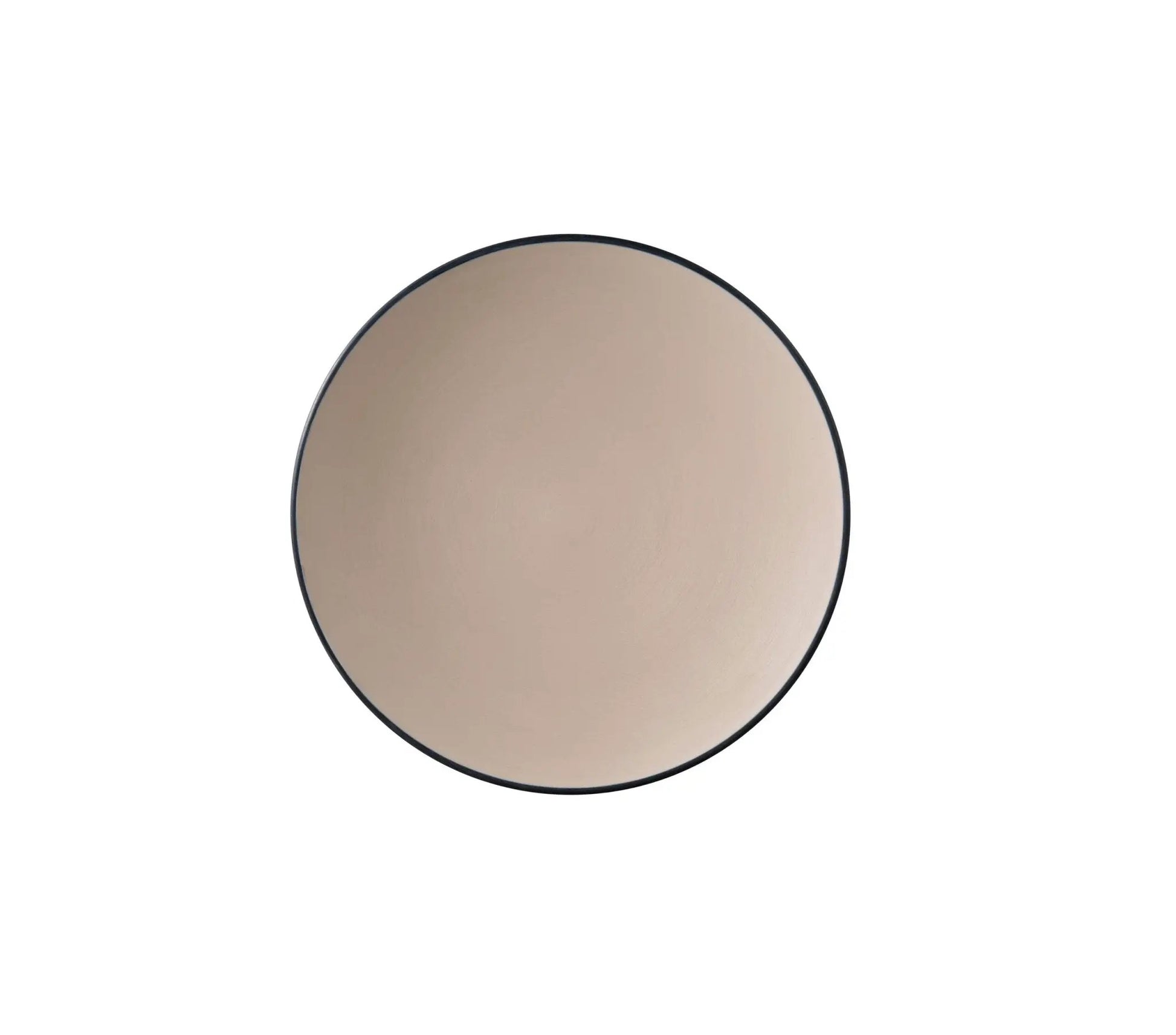 Yanco BM - 107CL Birmingham Melamine 7 - 1/2" x 7/8" Round Plate