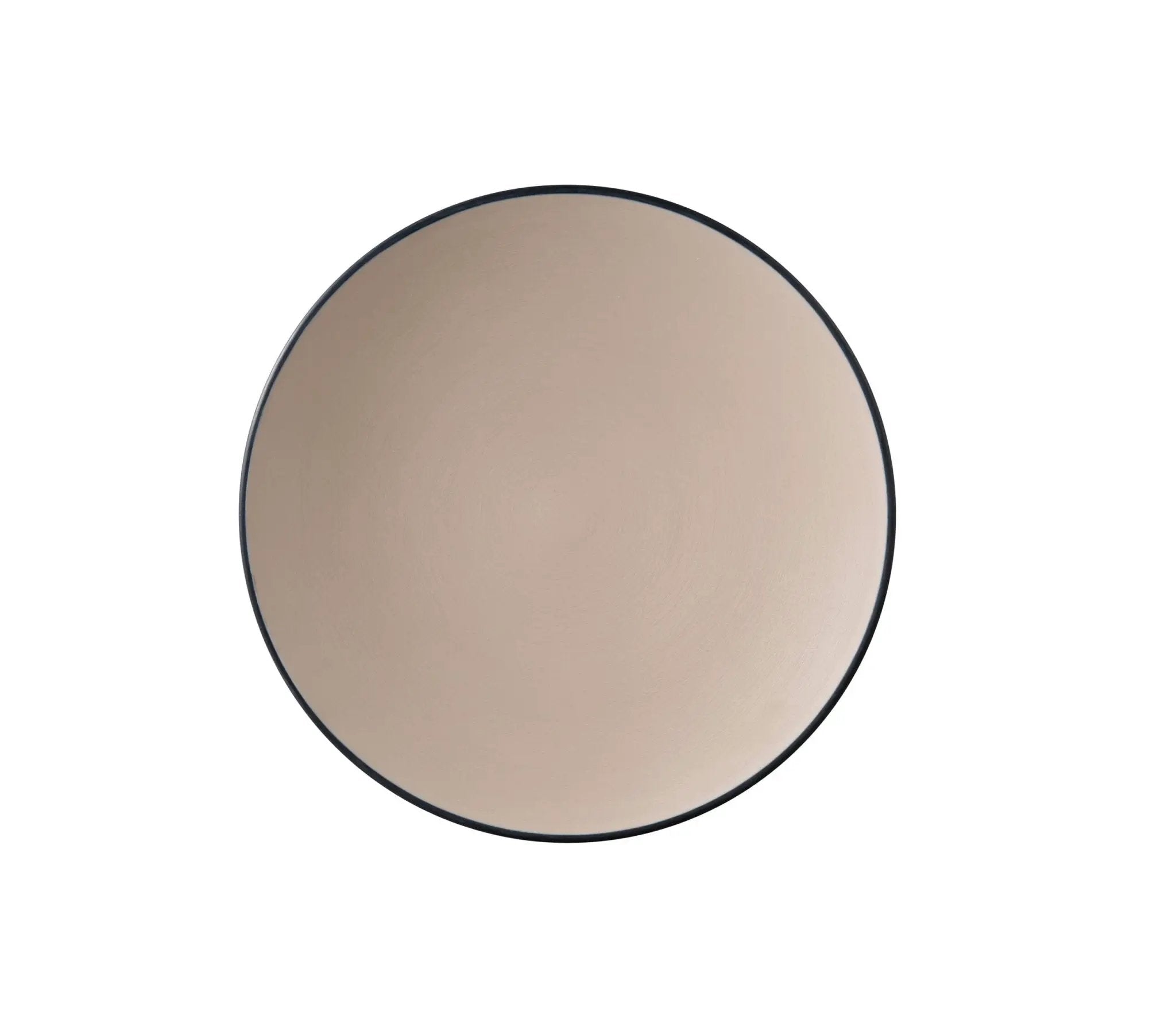 Yanco BM - 109CL Birmingham Melamine 8 1/2" X 1" Round Plate