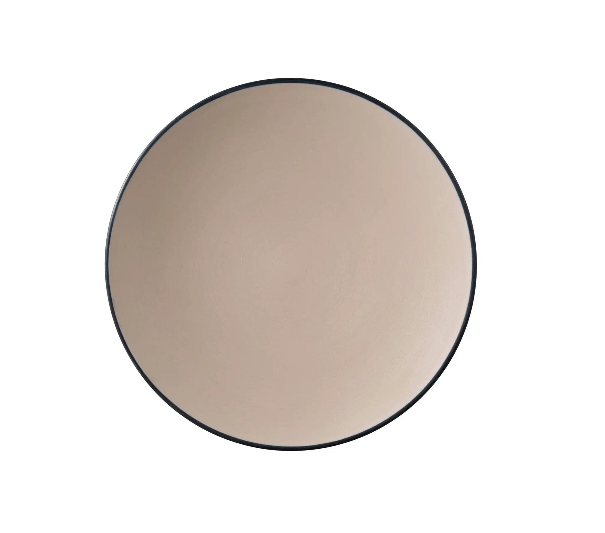 Yanco BM - 110CL Birmingham Melamine 10 1/4" X 1 1/4" Round Plate