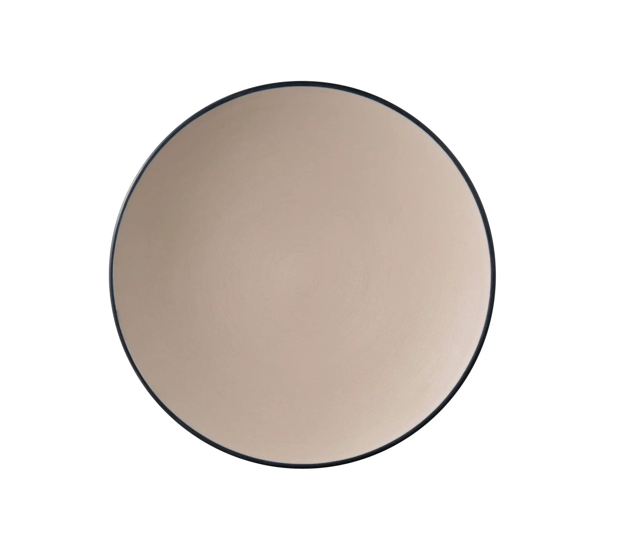 Yanco BM - 110CL Birmingham Melamine 10 1/4" X 1 1/4" Round Plate