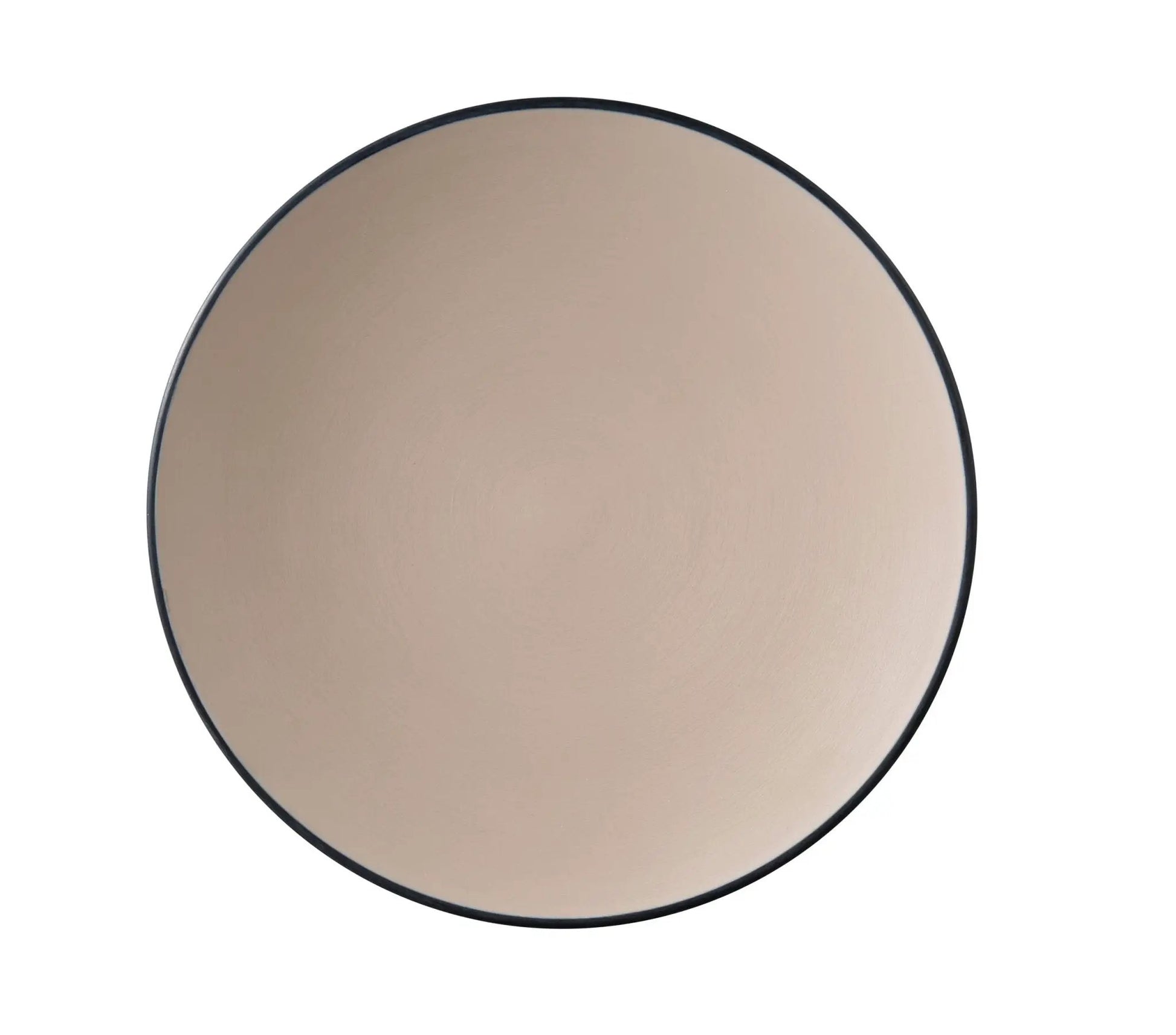 Yanco BM - 111CL Birmingham Melamine 11 1/2" X 1 1/4" Round Plate