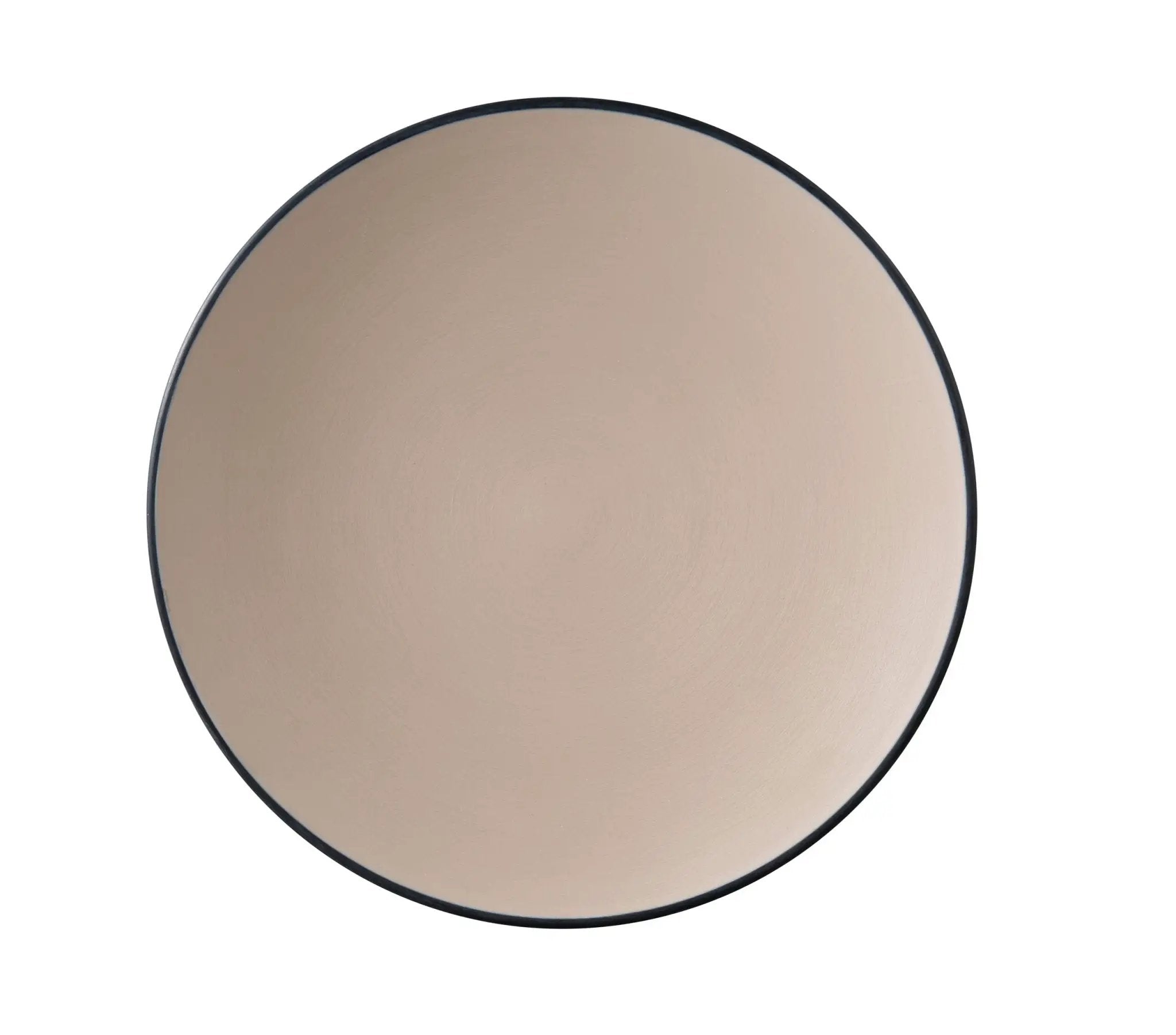 Yanco BM - 111CL Birmingham Melamine 11 1/2" X 1 1/4" Round Plate