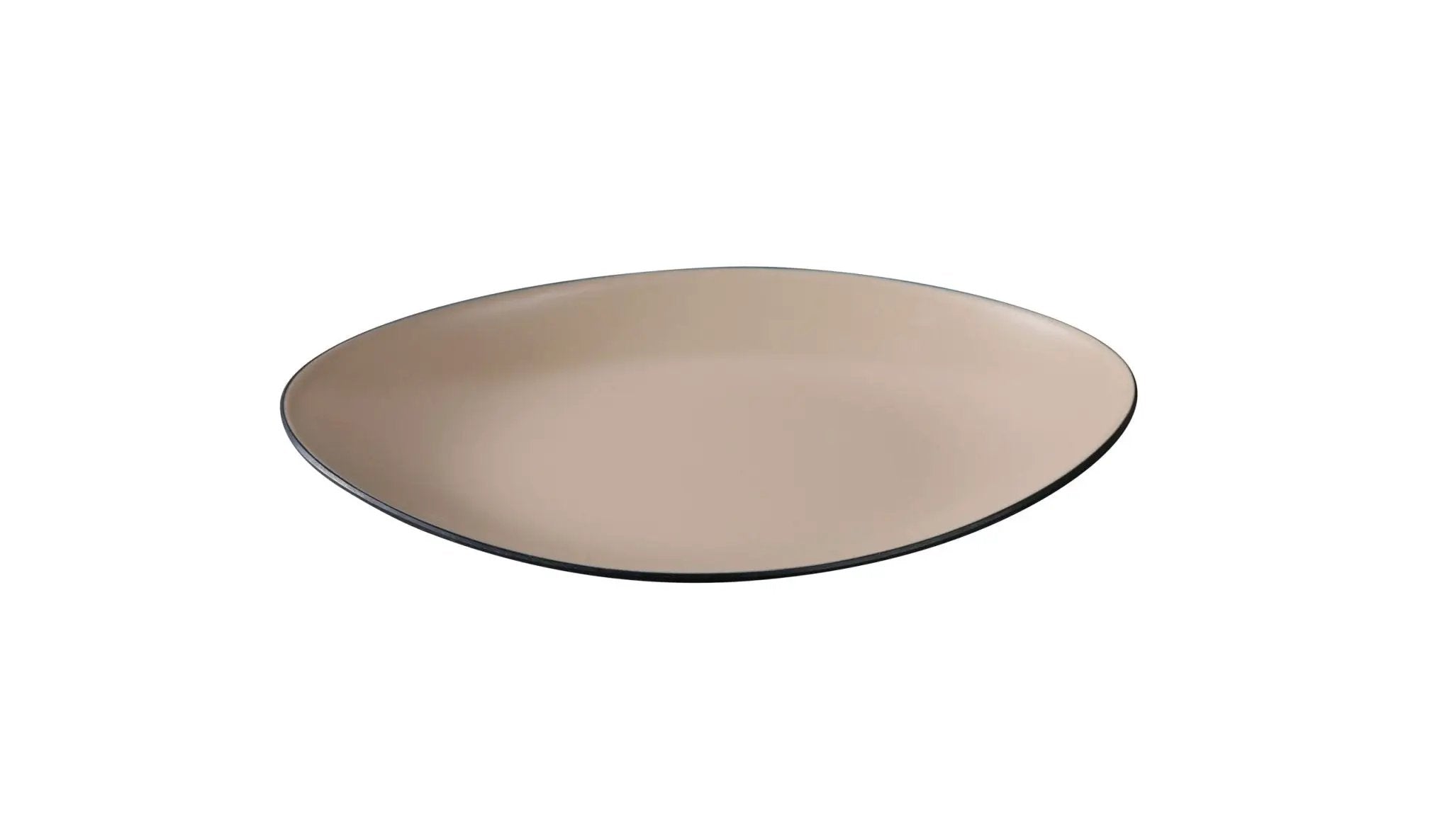 Yanco BM - 209CL Birmingham Melamine 9 5/8" X 6" X 1" Deep Oval Plate