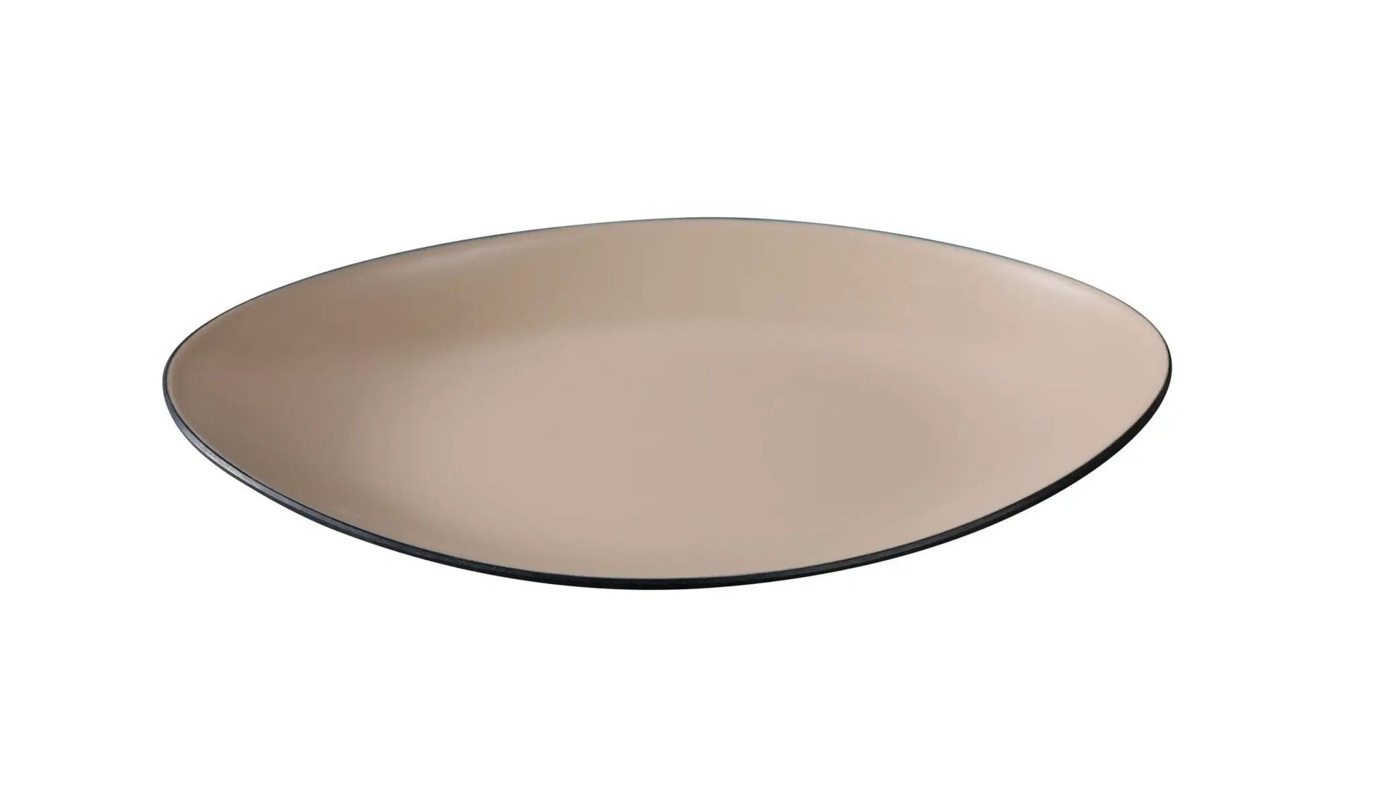 Yanco BM - 211CL Birmingham Melamine 11 1/2" X 7 1/4" X 1 1/8" Deep Oval Plate