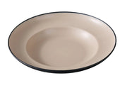 Yanco BM - 810CL Birmingham Melamine 10 3/4" X 7" X 2 1/4" Mediterranean Pasta Bowl 12 oz