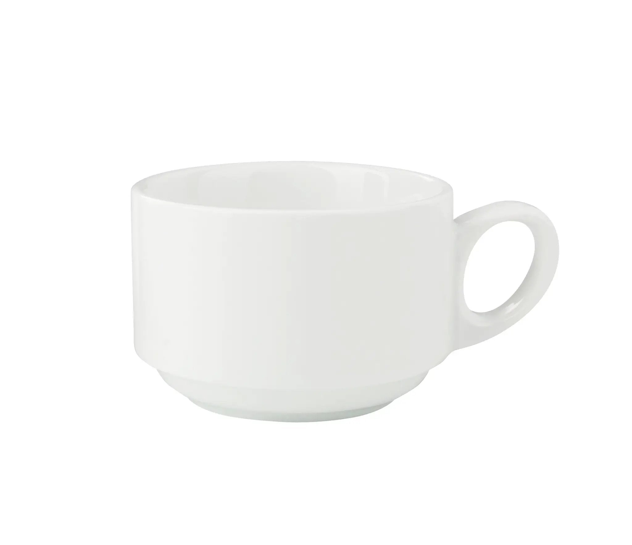 Yanco CA-001 Cambria Chinaware 3 3/8" X 2 3/8" Cup Stackable 7 Oz. Product Image