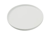 Yanco CA-207 Cambria Chinaware 7 1/4" X 7/8" White Round Plate with Upright Rim Product Image