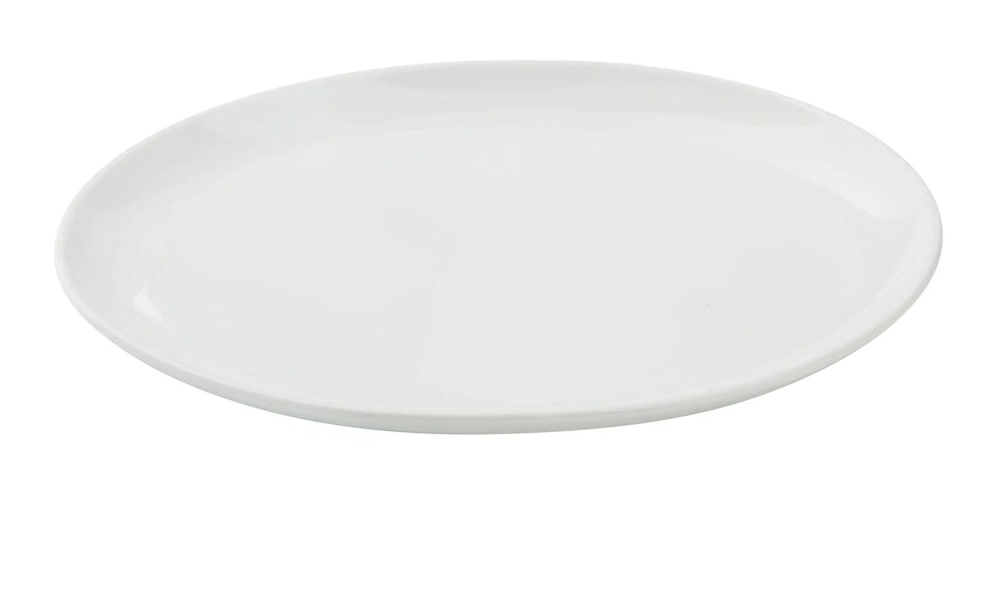 Yanco CA-312 Cambria Chinaware 12" X 8 1/4" X 1 1/4" White Platter Product Image