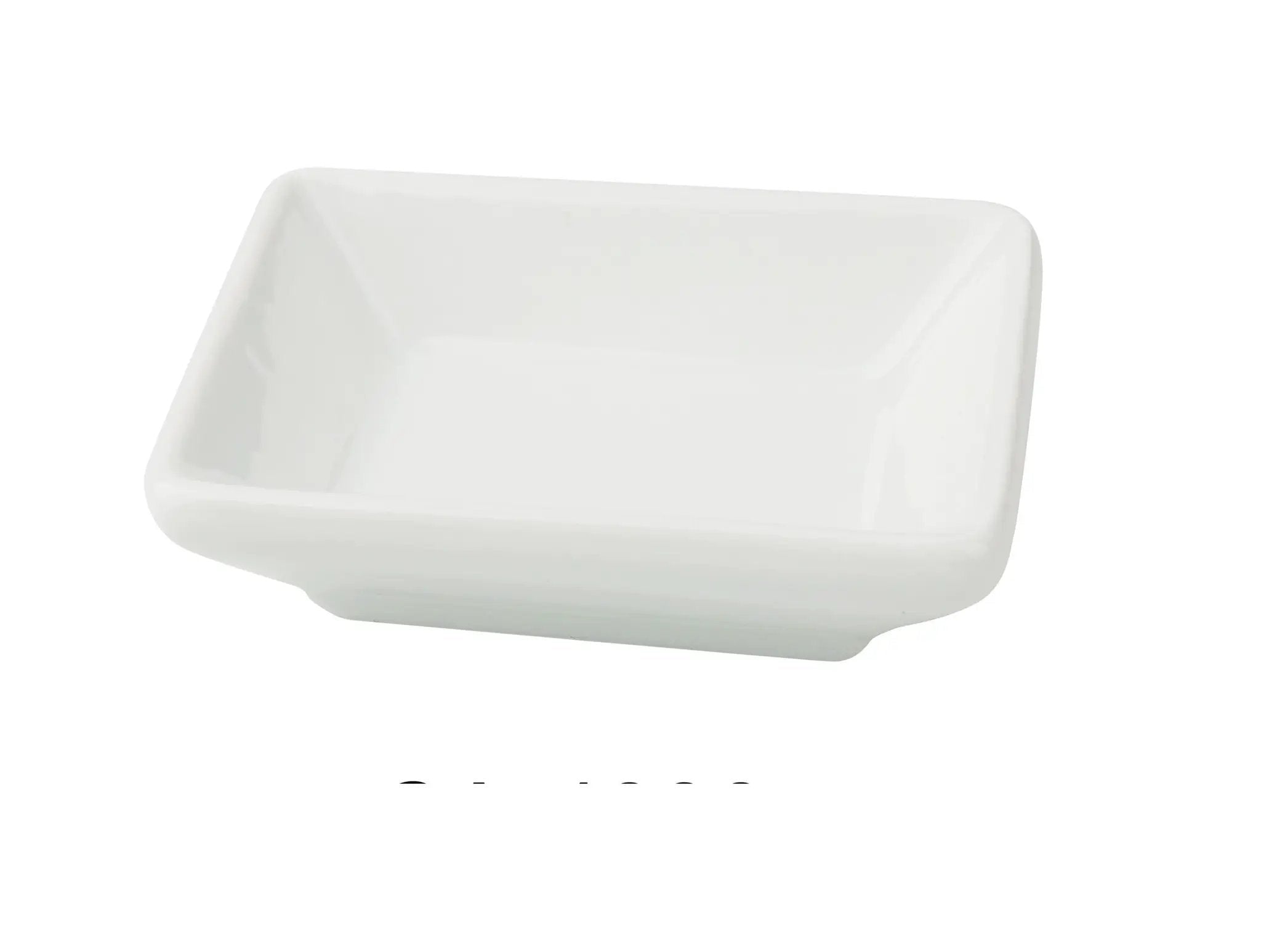 Yanco CA-4030 Cambria Chinaware 3" X 2 1/4" X 3/4" White Sauce Dish 1 Oz.
Product Image