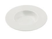 Yanco CA-610 Cambria Chinaware 9 1/2" X 5 1/8" X 2" White Dessert Plate 10 Oz. Product Image