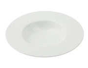 Yanco CA-612 Cambria Chinaware 12 1/2" X 6 3/4" X 2 1/8" White Dessert Plate 14 Oz. Product Image