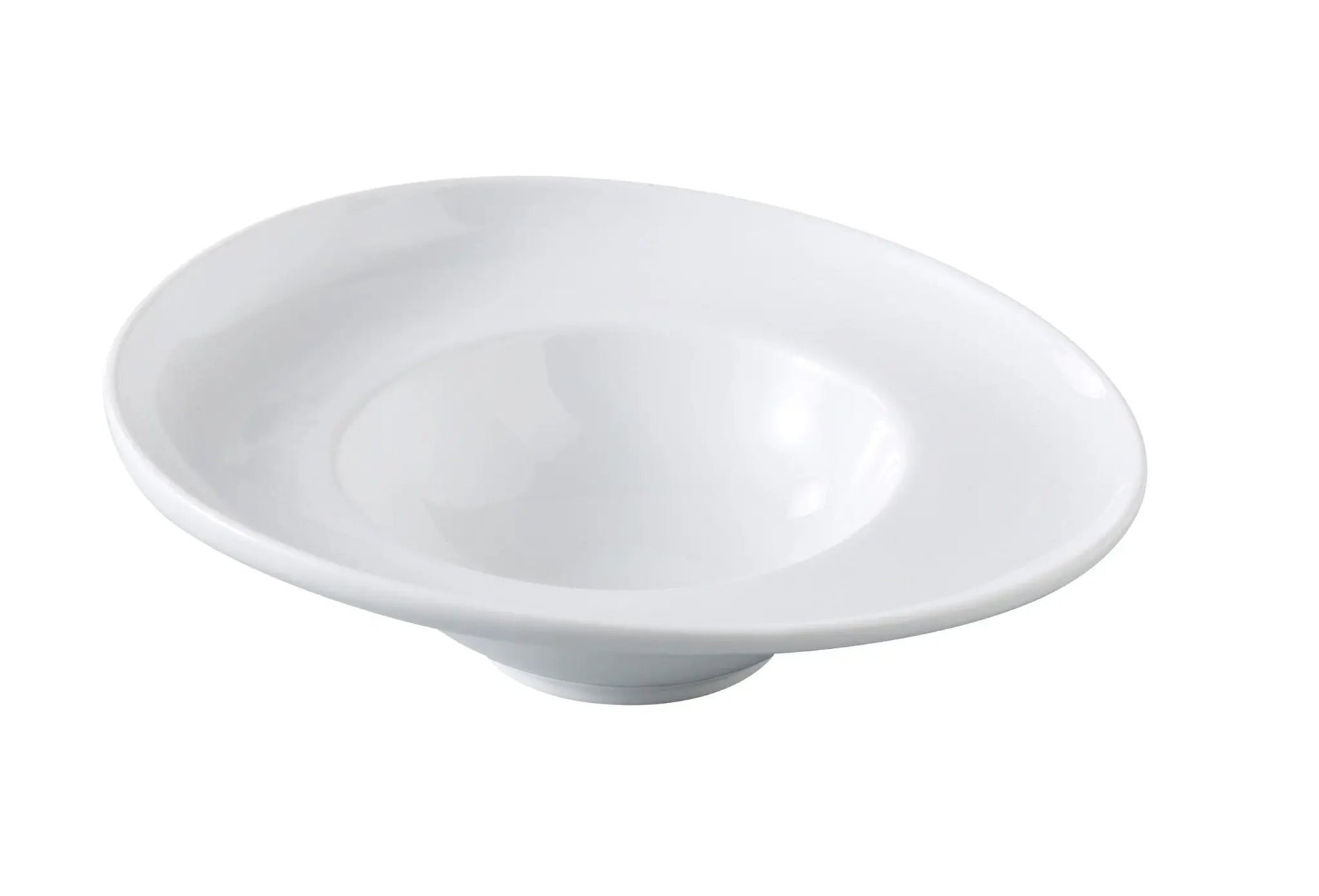 Yanco CA - 709 Cambria Chinaware 9 1/2" X 8 1/4" X 3" Dessert Plate 10 Oz.