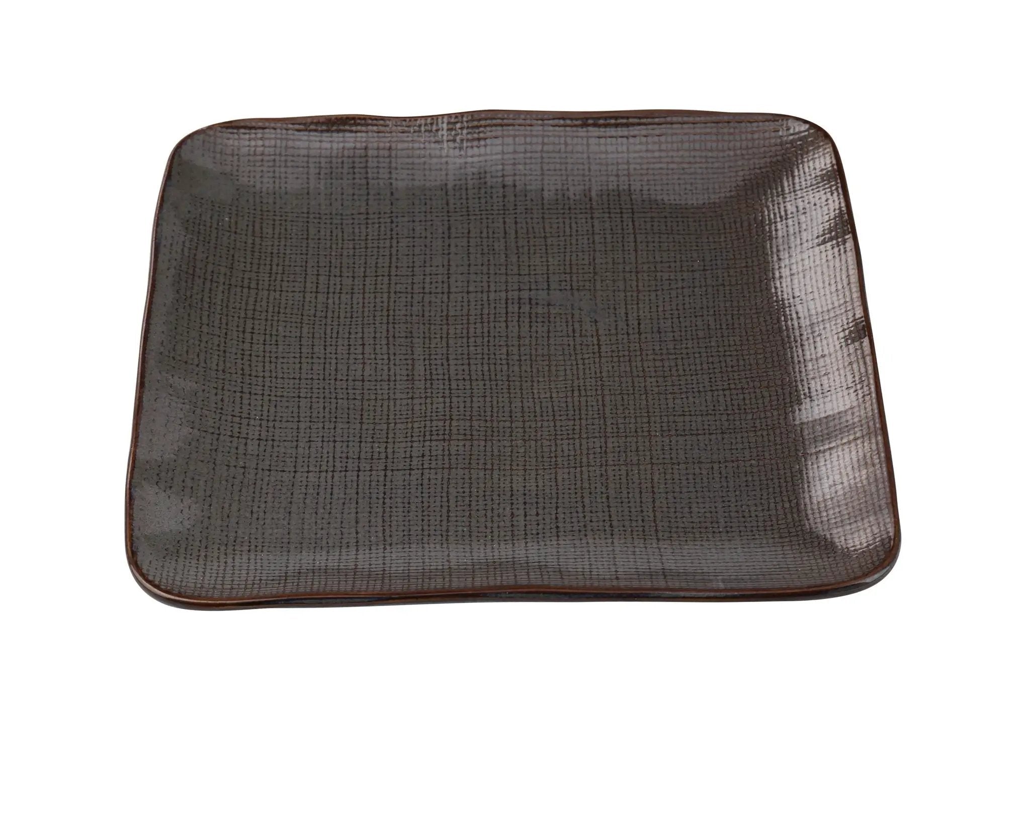Yanco CB-509 Cowboy Chinaware 10-1/4" x 1" SQUARE PLATE by Yanco (yanco-cb-509-cowboy-chinaware-10-inch-square-plate)