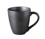 Yanco DB-012 Diamond Black Chinaware 3 5/8" x 4" MUG 12 OZ by Yanco (yanco-db-012-diamond-black-chinaware-3-5-8-x-4-mug-12-oz)