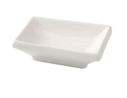 Yanco FU-4046 Fuji Chinaware 3 3/4" X 2 1/2" X 1" Sauce Dish 1.5 Oz. Product Image