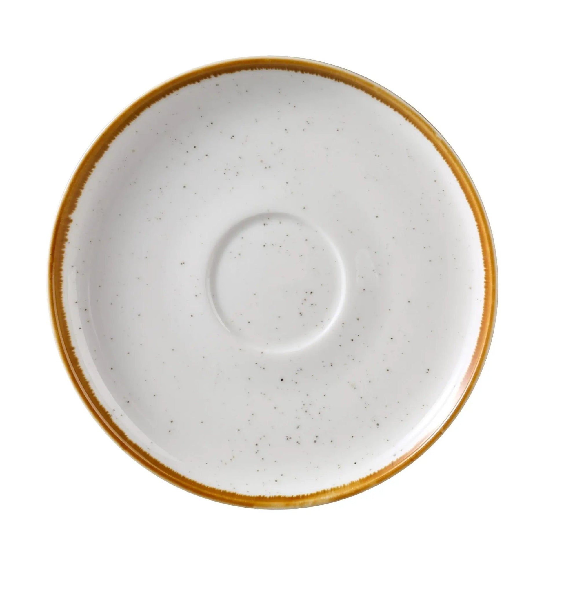 Yanco GL - 002 Glory Chinaware 6 1/2" x 1/2" Saucer