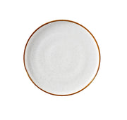 Yanco GL - 109 Glory Chinaware 9" x 1" ROUND PLATE WITH UP - RIGHT RIM
