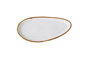 Yanco GL - 210 Glory Chinaware 10" x 6" x 5/8" Oval Plate