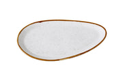 Yanco GL - 212 Glory Chinaware 11 - 7/8" x 7 - 3/4" x 3/4" Oval Plate