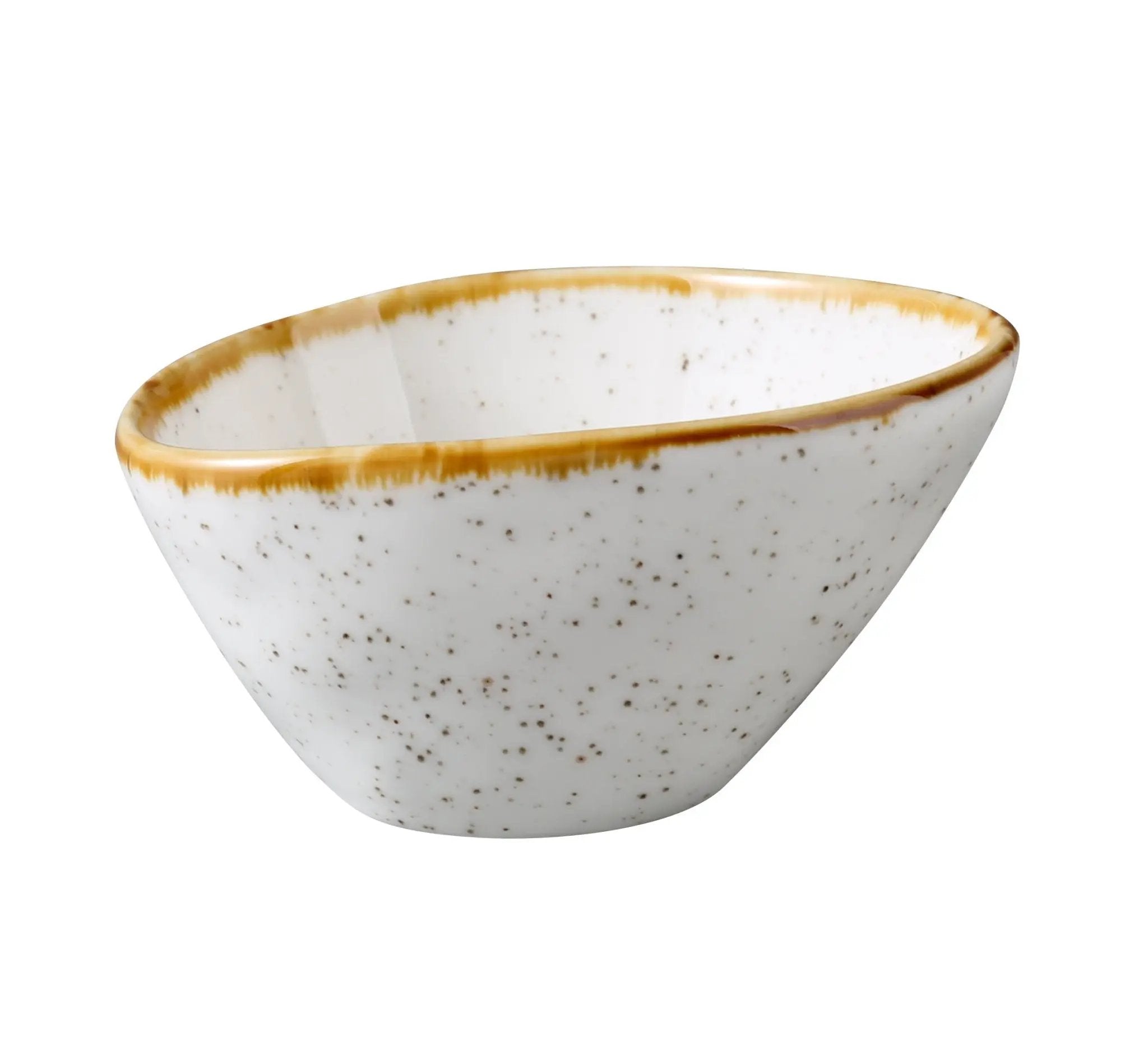 Yanco GL - 304 Glory Chinaware 4" x 3 - 1/4" X 2 - 1/4" SAUCE DISH 4 oz.
