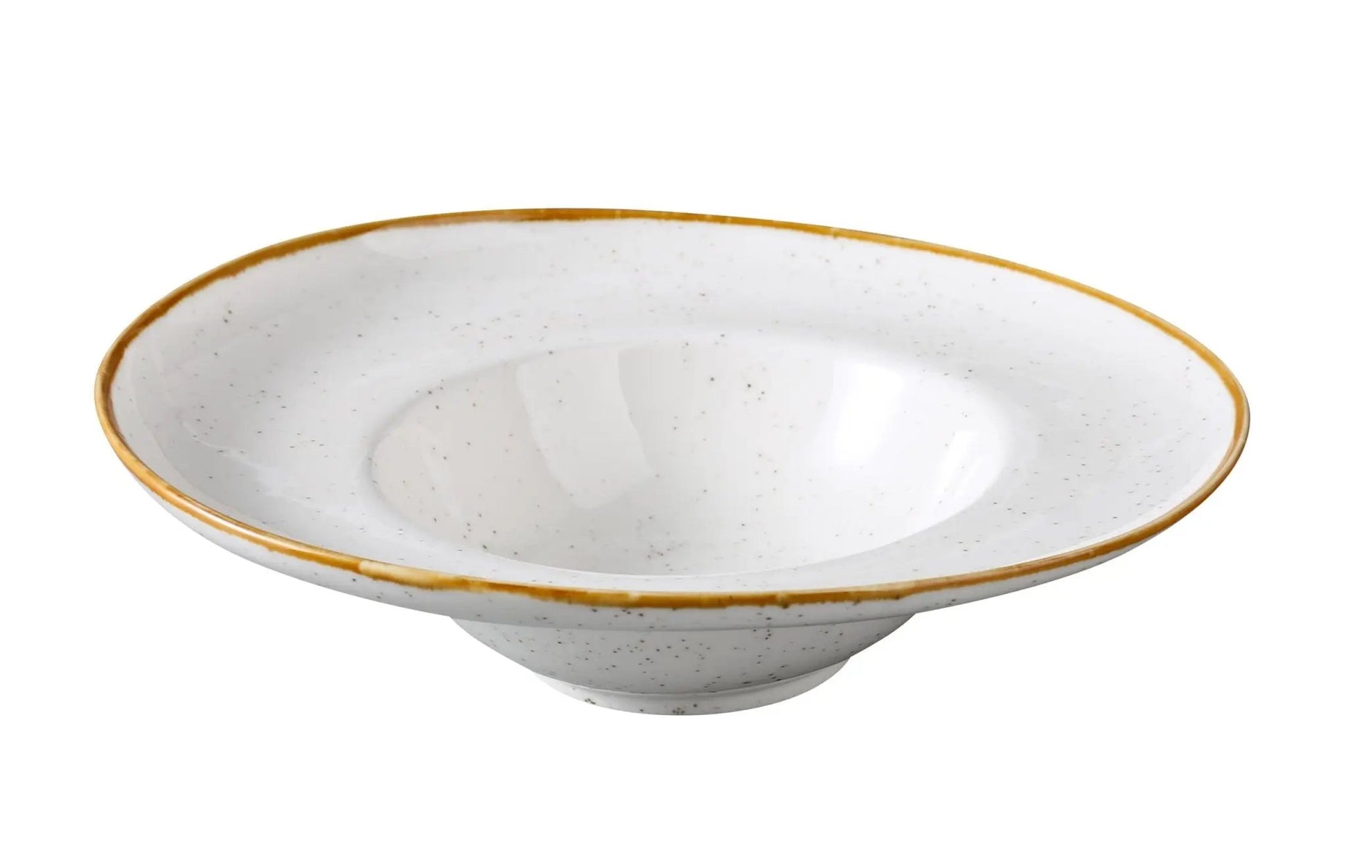 Yanco GL - 309 Glory Chinaware 9 - 1/2" x 8 - 1/4" x 2 - 3/4" Soup Plate 10 Oz.
