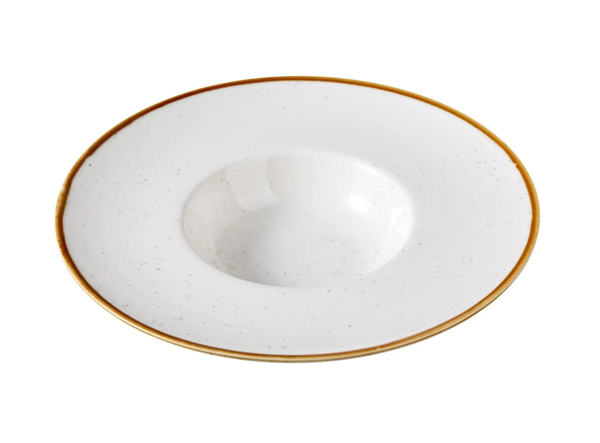Yanco GL - 310 Glory Chinaware 10 - 3/8" x 1 - 3/4" Dessert Plate 8 Oz.