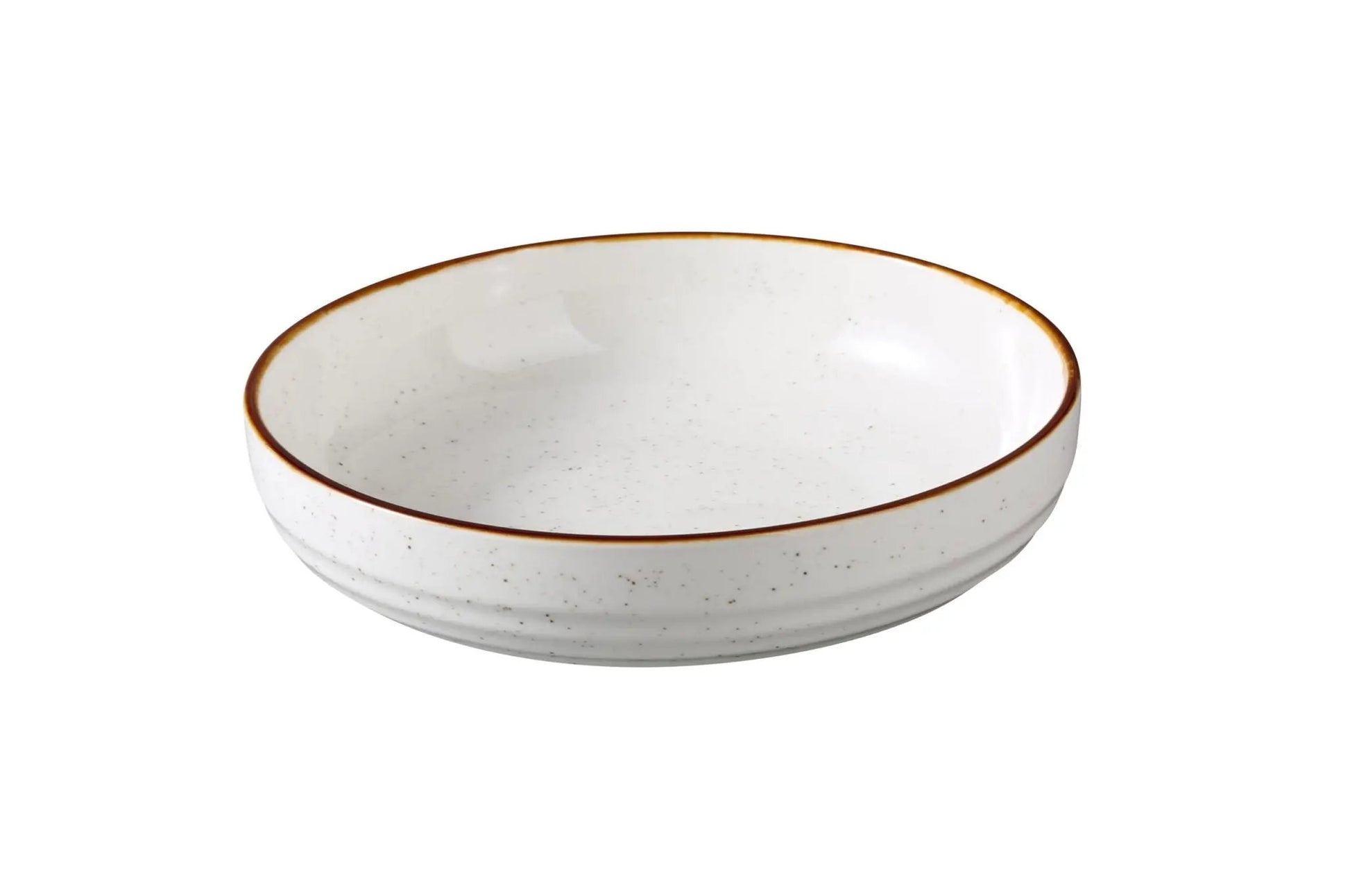Yanco GL - 507 Glory Chinaware 7 - 1/4" x 1 - 3/4" SHALLOW BOWL 20 oz.