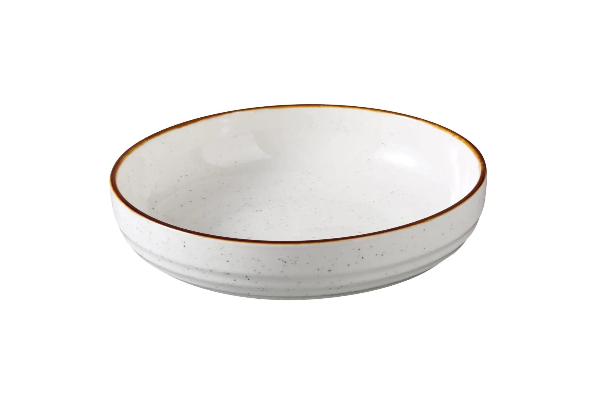 Yanco GL - 507 Glory Chinaware 7 - 1/4" x 1 - 3/4" SHALLOW BOWL 20 oz.