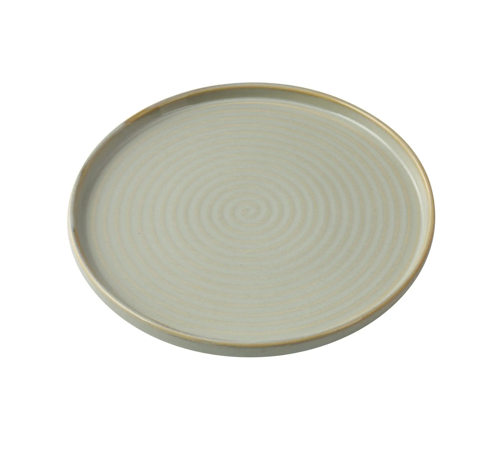 Yanco GO-109 Golden Coast Chinaware 9" X 5/8" ROUND PLATE WITH UPRIGHT RIM by Yanco (yanco-go-109-golden-coast-chinaware-9-x-5-8-round-plate-with-upright-rim)