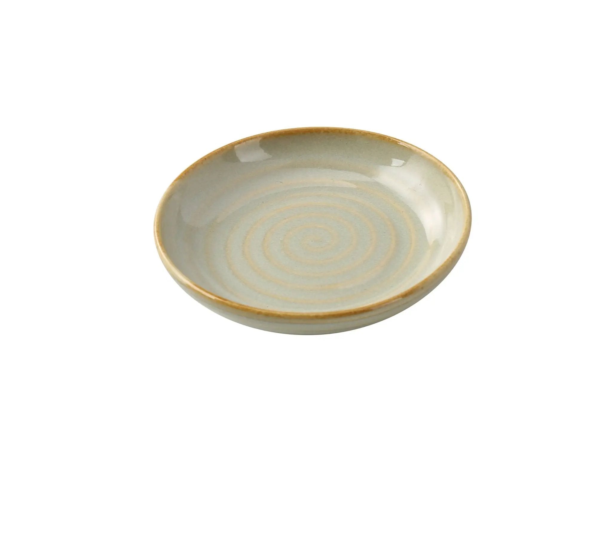Yanco GO-503 Golden Coast Chinaware 3 1/2" X 3/4" SAUCE DISH 1.5 OZ by Yanco (yanco-go-503-golden-coast-chinaware-3-1-2-x-3-4-sauce-dish-1-5-oz)