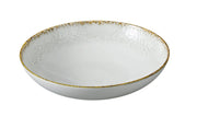 Yanco IB - 310 Iris Blue Chinaware 10 - 1/4" x 2 - 1/2" Bowl 60 Oz.
