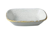 Yanco IB - 406 Iris Blue Chinaware 6" X 4 3/8" X 1 1/4" Rectangular Bowl 8 Oz.