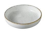 Yanco IB - 507 Iris Blue Chinaware 7 1/4" X 2" Shallow Bowl 25 Oz.