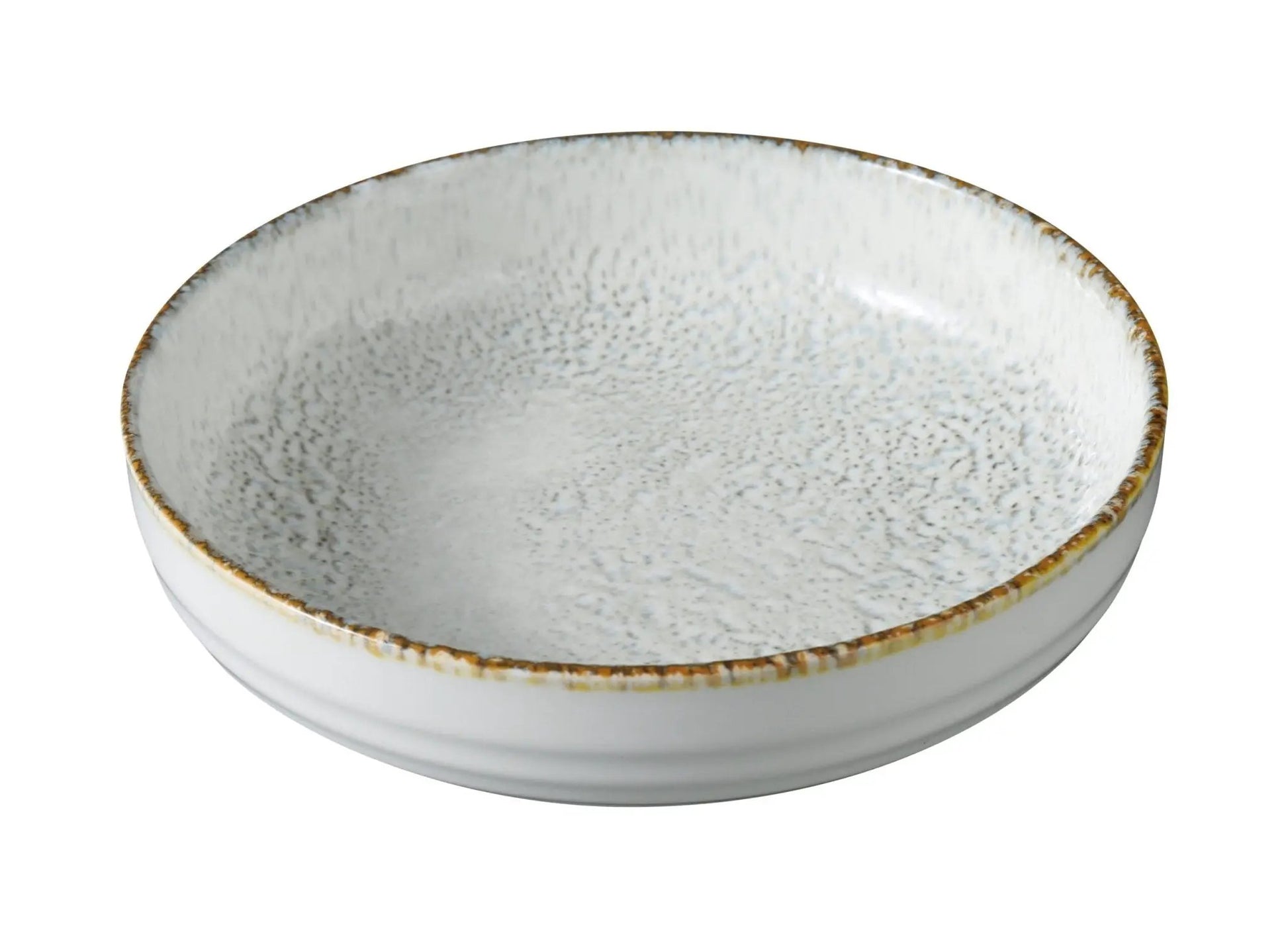 Yanco IB - 508 Iris Blue Chinaware 8 1/2" X 2 1/8" Shallow Bowl 35 Oz.