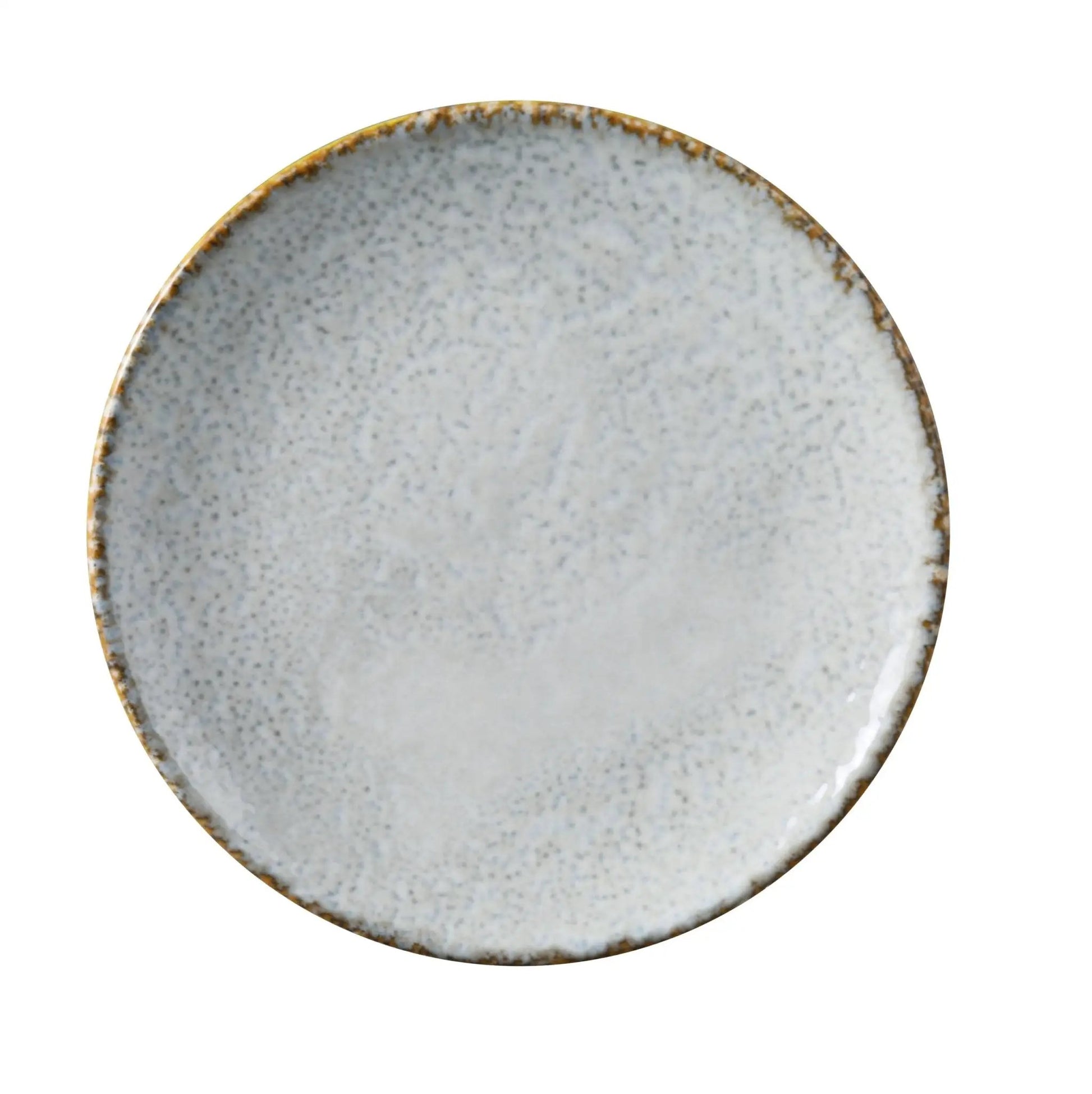 Yanco IB - 707 Iris Blue Chinaware 7 1/4" X 3/4" Coupe Round Plate