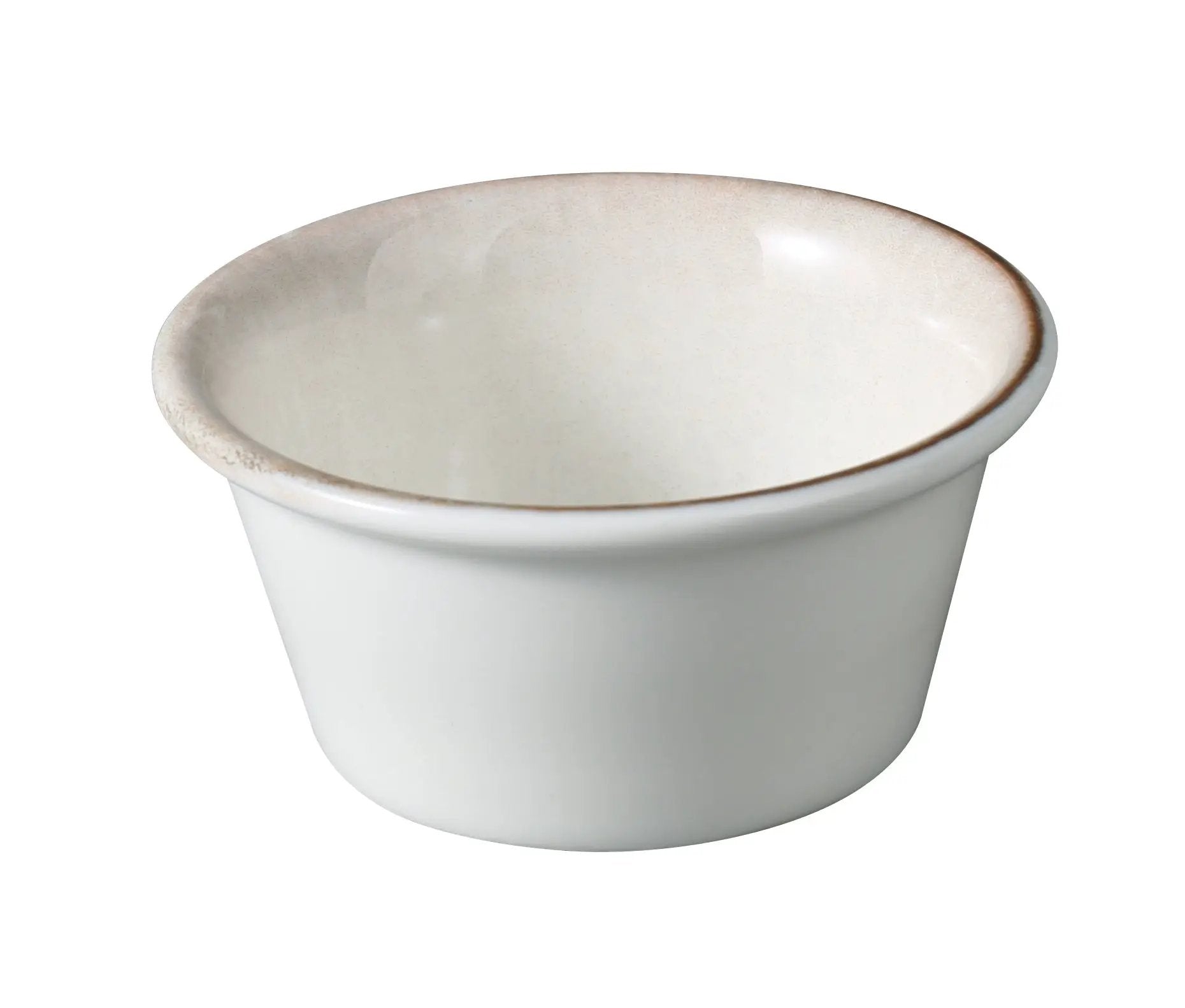 Yanco LE - 303 Legna Chinaware 3 1/8" X 1 1/2" Sauce Dish 3 Oz.