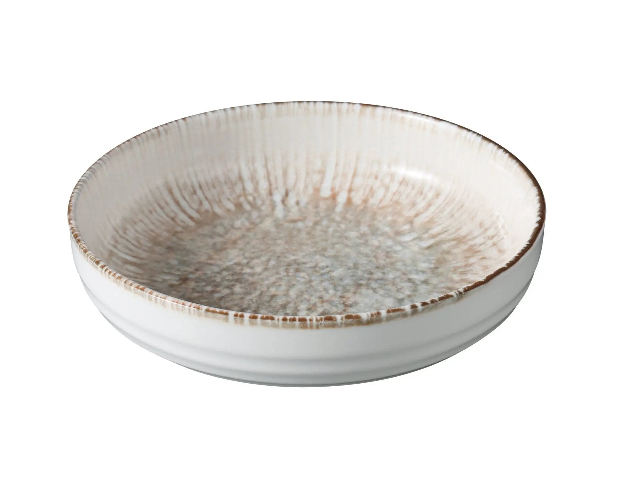 Yanco LE - 507 Legna Chinaware 7 1/4" X 2" Shallow Bowl 25 Oz.