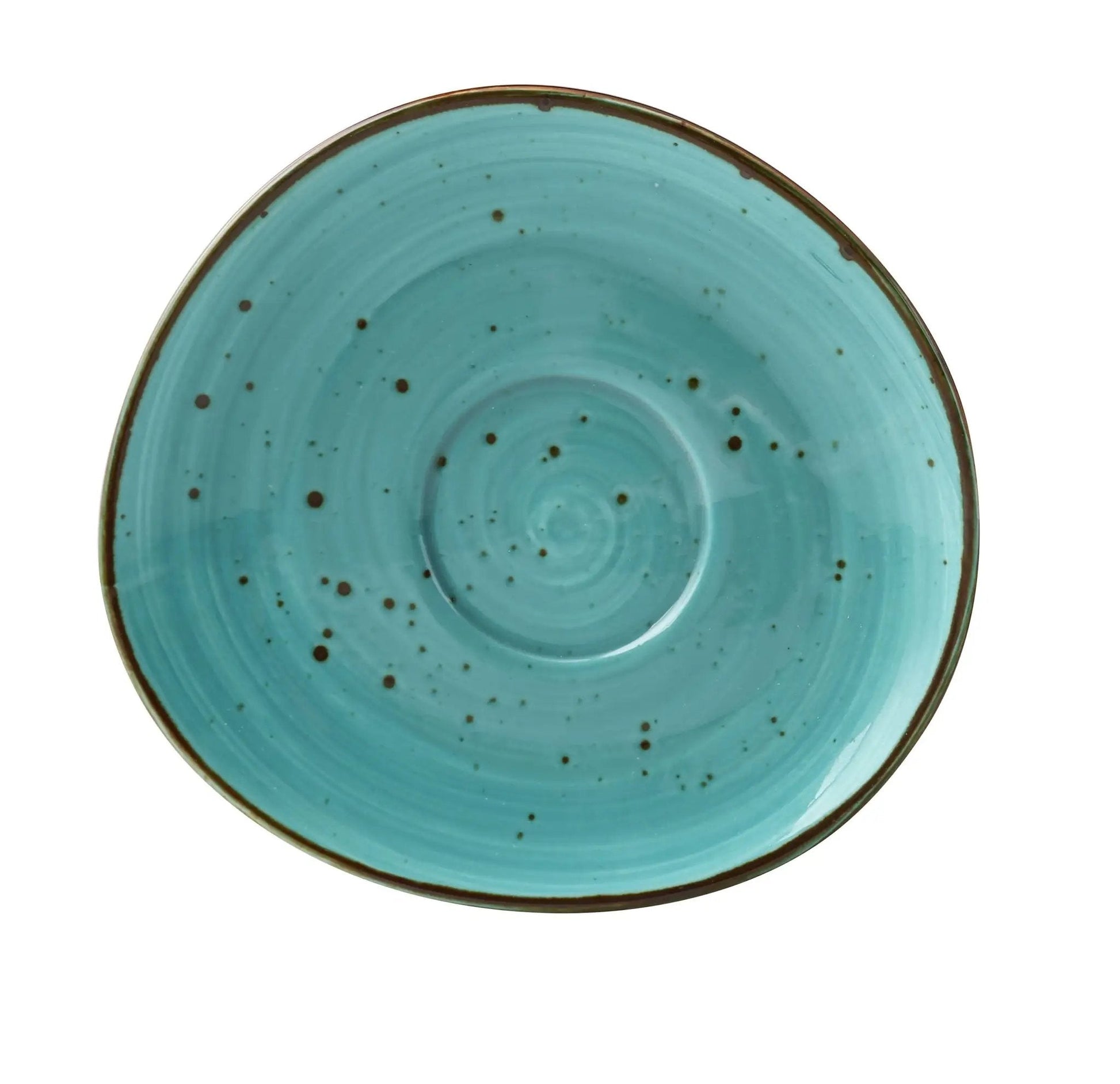 Yanco LY-002TQ Lyon-Turquoise Chinaware 6 1/2" X 3/4"SAUCER TURQUOISE by Yanco (yanco-ly-002tq-lyon-turquoise-chinaware-6-1-2-x-3-4saucer-turquoise)