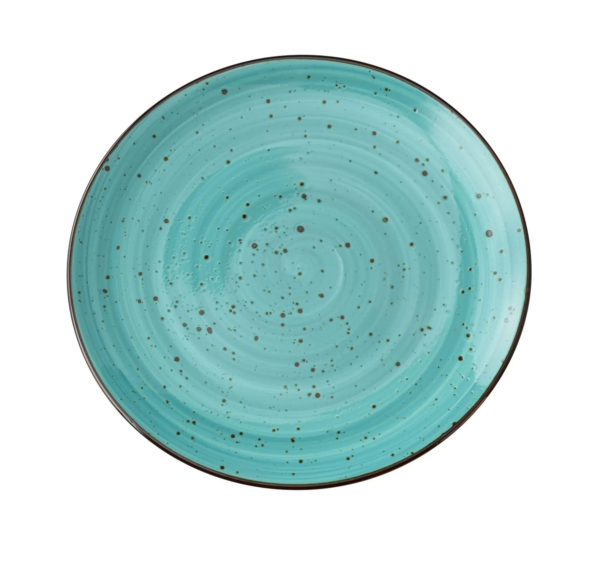 Yanco LY-1107TQ Lyon-Turquoise Chinaware 7 1/4" X 3/4" COUPE PLATE TURQUOISE by Yanco (yanco-ly-1107tq-lyon-turquoise-chinaware-7-1-4-x-3-4-coupe-plate-turquoise)