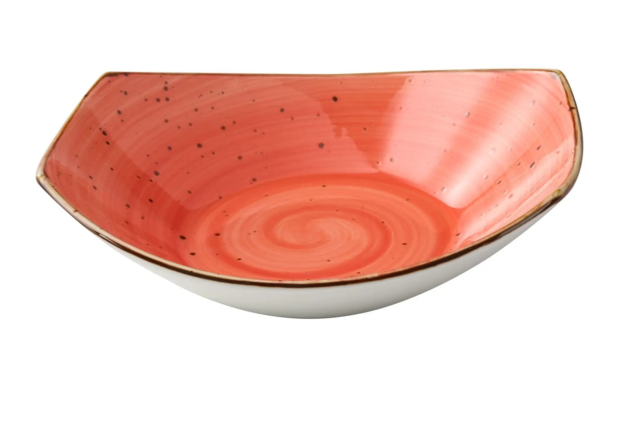 Yanco LY-307CR Lyon-Coral Chinaware 7" X 6 1/2" X 2 1/4" SOUP/SALAD PLATE 15 OZ CORAL by Yanco (yanco-ly-307cr-lyon-coral-chinaware-7-x-6-1-2-x-2-1-4-soup-salad-plate-15-oz-coral)