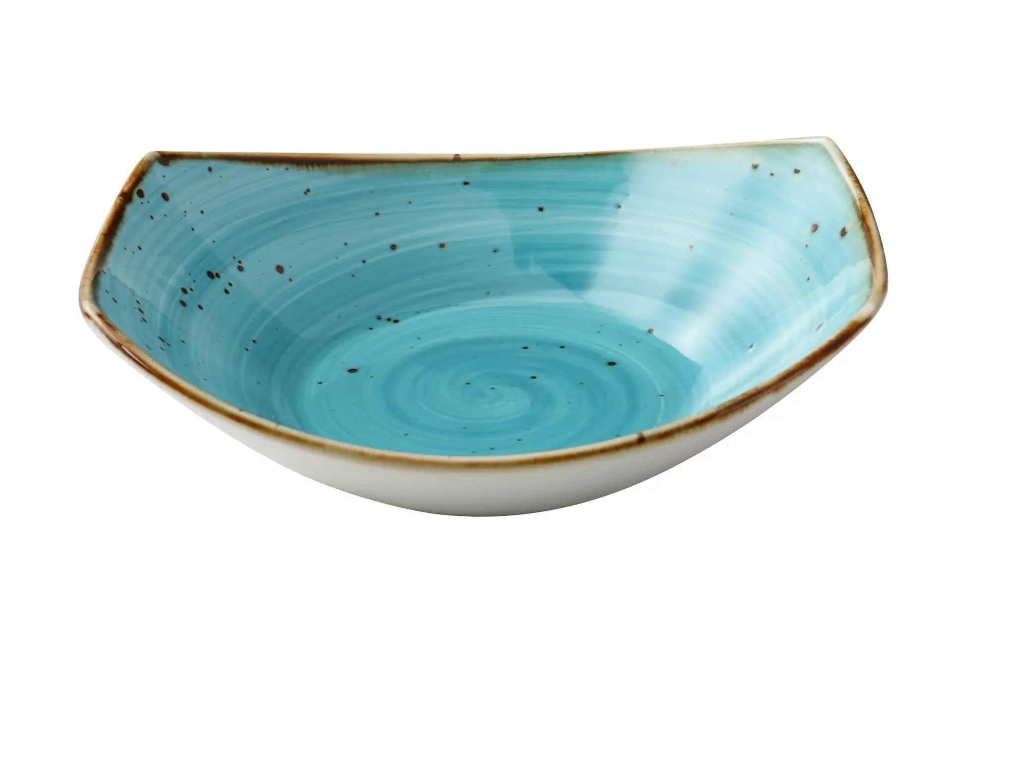 Yanco LY-307TQ Lyon-Turquoise Chinaware SOUP/SALAD PLATE 15 oz.
