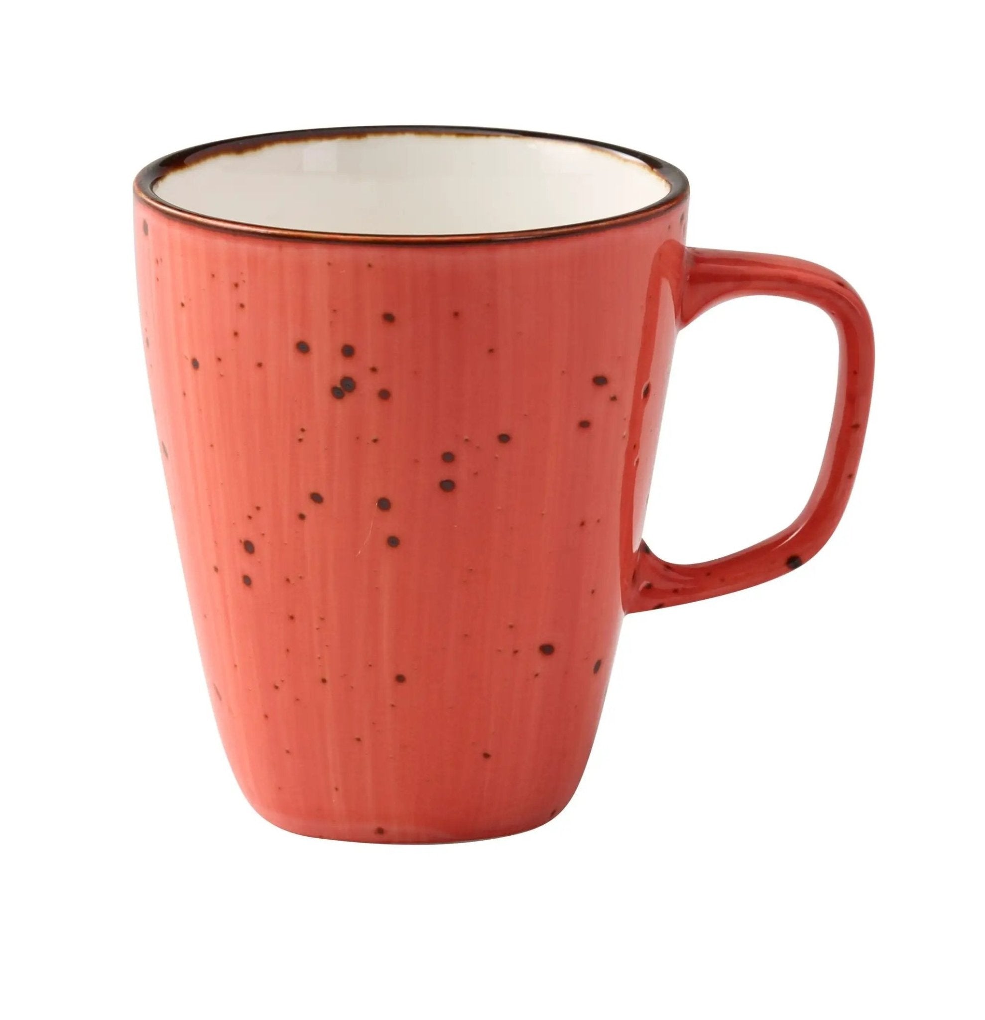 Yanco LY-503CR Lyon-Coral Chinaware 3 1/4" X 4" Mug 10 Oz. Coral Product Image