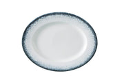 Yanco MR - 213 Mars Chinaware 12 - 7/8" X 10 - 1/8" X 1 1/8" OVAL PLATE