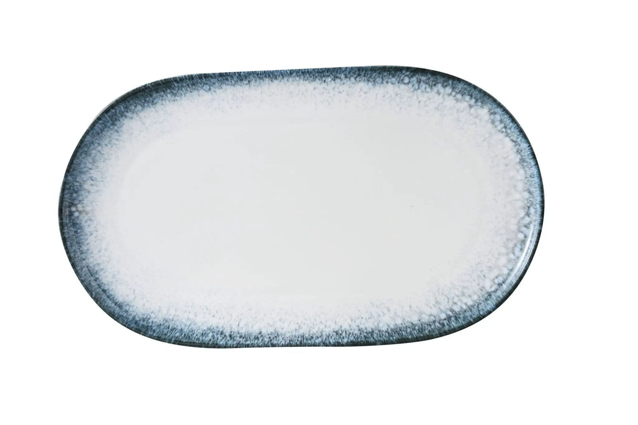 Yanco MR - 215 Mars Chinaware 15 1/2" X 9" X 1" COUPE OVAL PLATE