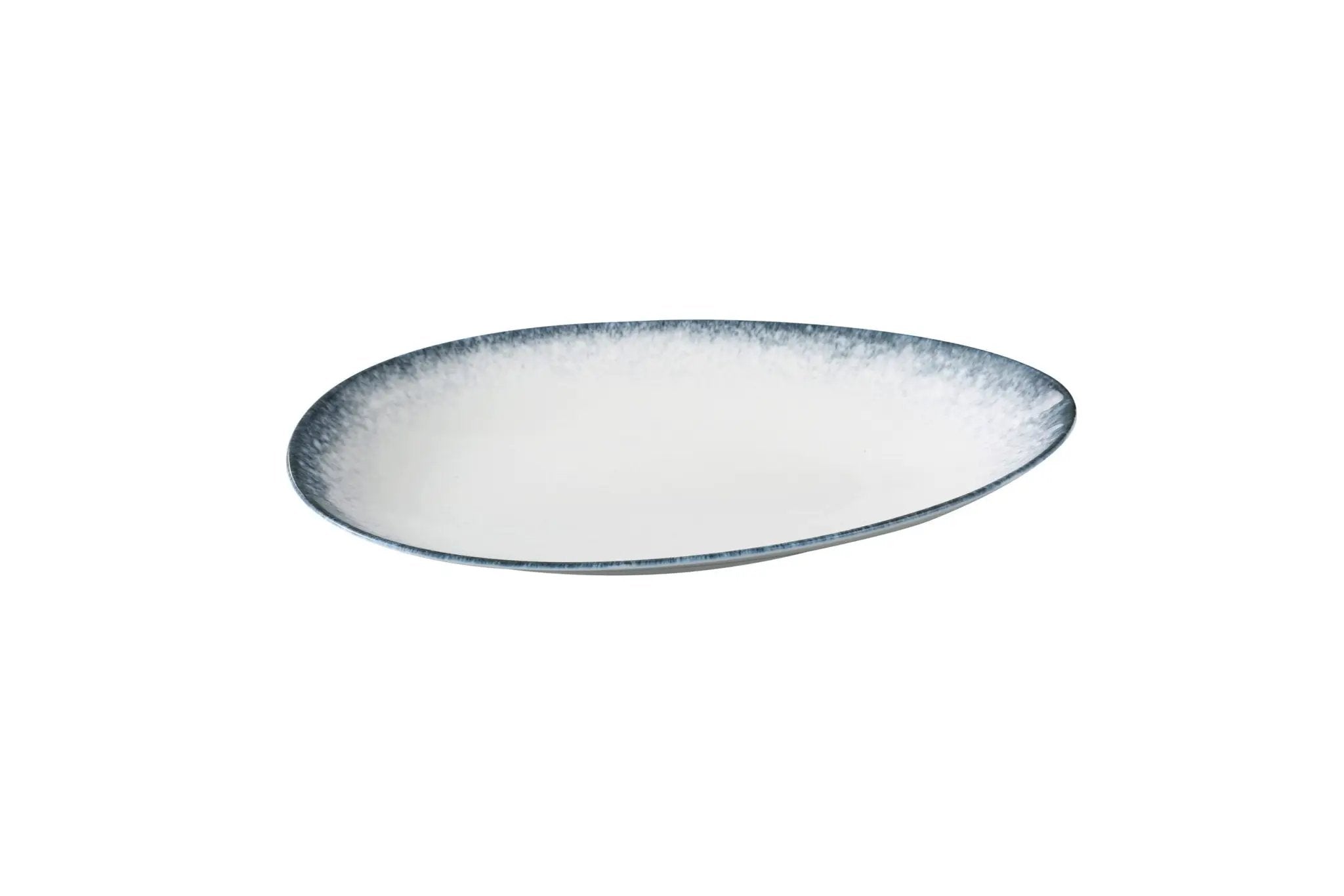 Yanco MR - 311 Mars Chinaware 11 3/4" X 7" X 1 7/8" DEEP OVAL PLATE