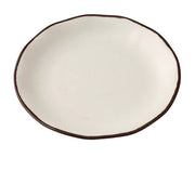Yanco NA - 107 Nature Art Melamine 7 - 1/2" x 3/4" ROUND PLATE