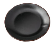 Yanco NA - 109BK Nature Art Melamine 9" x 1" ROUND PLATE