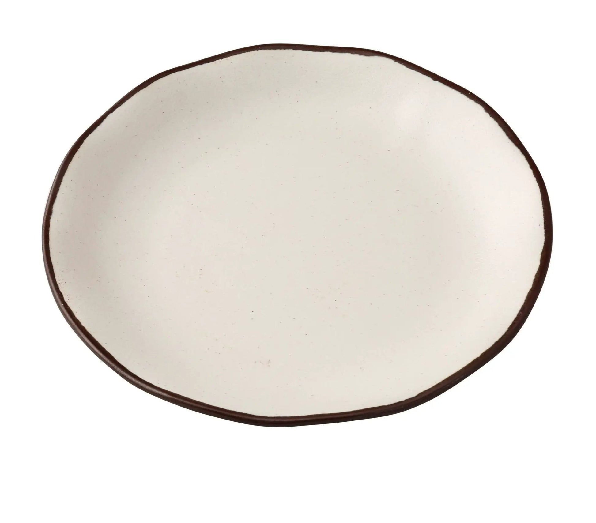 Yanco NA - 110 Nature Art Melamine 10" x 1" ROUND PLATE