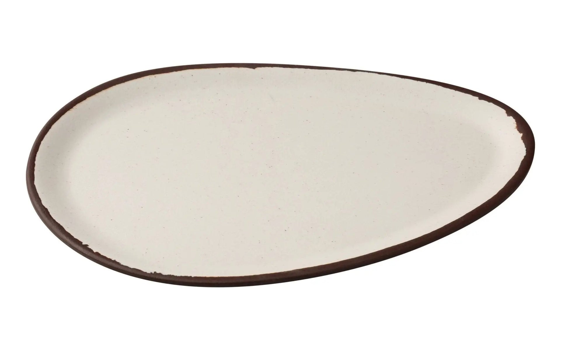 Yanco NA - 210 Nature Art Melamine 9 3/4" X 6" X 1/2" Oval Plate