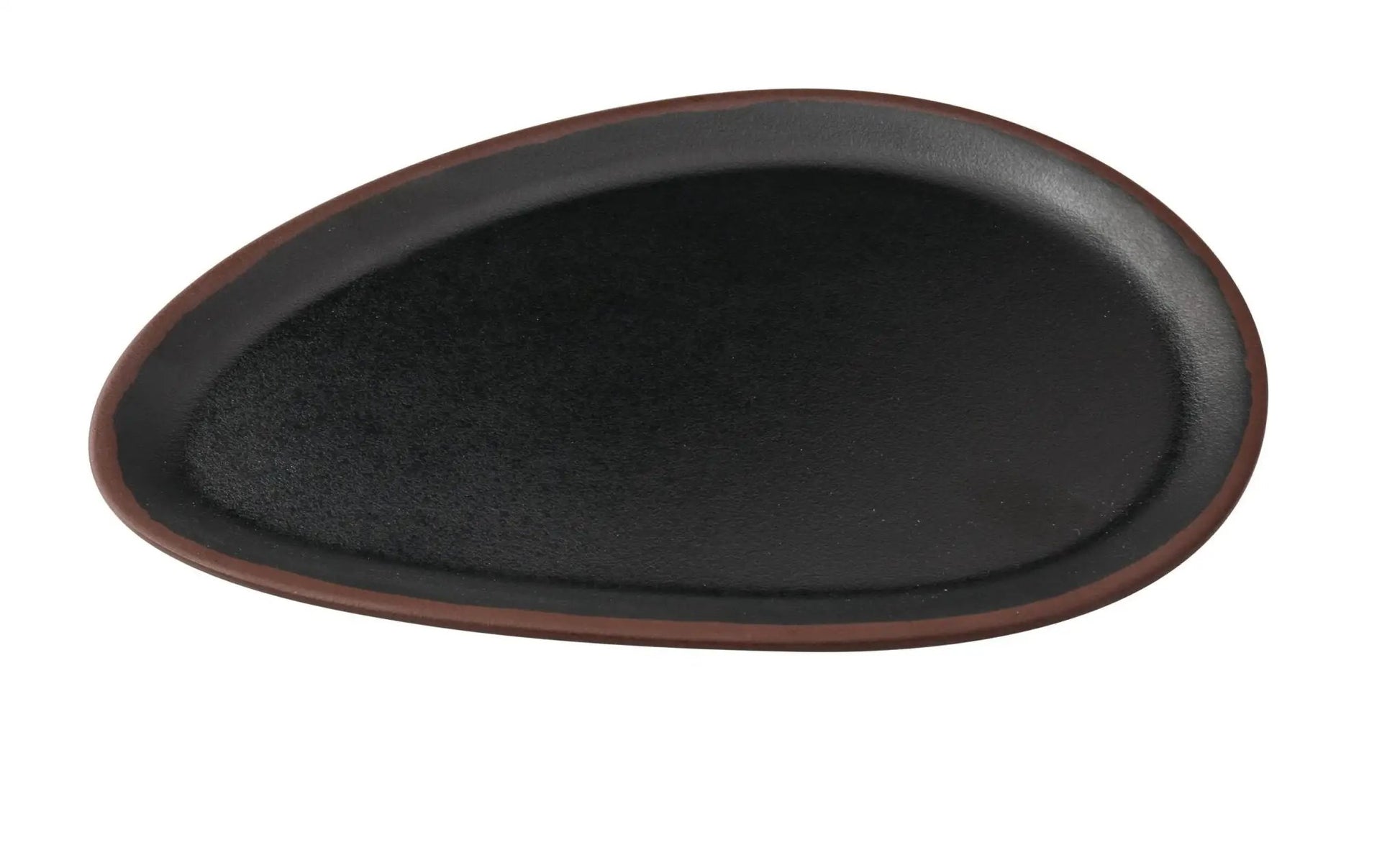 Yanco NA - 210BK Nature Art Melamine 9 - 3/4" x 6" x 1/2" OVAL PLATE
